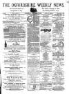 Oxfordshire Weekly News Wednesday 13 September 1876 Page 1