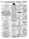 Oxfordshire Weekly News Wednesday 20 September 1876 Page 1
