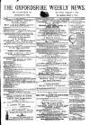 Oxfordshire Weekly News Wednesday 11 April 1877 Page 1