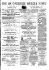 Oxfordshire Weekly News Wednesday 25 July 1877 Page 1