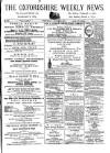 Oxfordshire Weekly News Wednesday 08 August 1877 Page 1