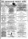 Oxfordshire Weekly News Wednesday 18 September 1878 Page 1