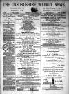 Oxfordshire Weekly News Wednesday 06 November 1878 Page 1