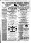 Oxfordshire Weekly News Wednesday 22 September 1880 Page 1