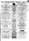 Oxfordshire Weekly News Wednesday 13 December 1882 Page 1