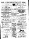 Oxfordshire Weekly News Wednesday 17 January 1883 Page 1