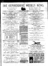 Oxfordshire Weekly News Wednesday 04 April 1883 Page 1