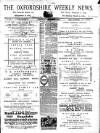 Oxfordshire Weekly News Wednesday 02 January 1884 Page 1