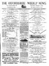 Oxfordshire Weekly News Wednesday 29 October 1884 Page 1