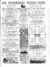 Oxfordshire Weekly News Wednesday 28 January 1885 Page 1
