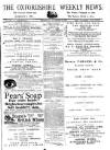 Oxfordshire Weekly News Wednesday 03 November 1886 Page 1
