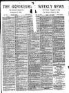 Oxfordshire Weekly News Wednesday 12 January 1898 Page 1