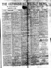 Oxfordshire Weekly News Wednesday 28 January 1903 Page 1