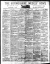 Oxfordshire Weekly News Wednesday 03 November 1909 Page 1