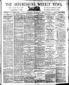 Oxfordshire Weekly News Wednesday 01 December 1909 Page 1