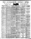 Oxfordshire Weekly News Wednesday 01 December 1915 Page 1