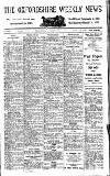 Oxfordshire Weekly News Wednesday 09 February 1921 Page 1