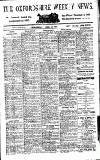 Oxfordshire Weekly News Wednesday 13 April 1921 Page 1