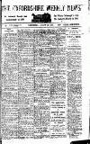 Oxfordshire Weekly News Wednesday 23 August 1922 Page 1