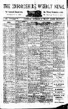 Oxfordshire Weekly News Wednesday 13 September 1922 Page 1