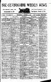 Oxfordshire Weekly News Wednesday 04 October 1922 Page 1