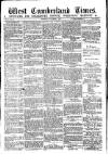 West Cumberland Times Saturday 07 November 1874 Page 1