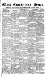 West Cumberland Times Saturday 19 January 1878 Page 1
