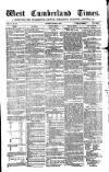West Cumberland Times Saturday 02 March 1878 Page 1