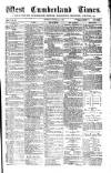 West Cumberland Times Saturday 21 December 1878 Page 1