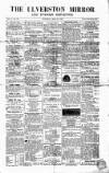 Ulverston Mirror and Furness Reflector Saturday 28 March 1863 Page 1