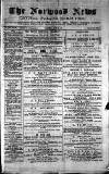 Norwood News Saturday 26 June 1875 Page 1