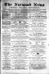 Norwood News Saturday 23 October 1875 Page 1