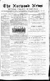 Norwood News Saturday 22 April 1876 Page 1