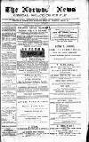 Norwood News Saturday 01 July 1876 Page 1