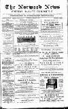 Norwood News Saturday 13 January 1877 Page 1