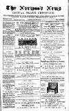 Norwood News Saturday 20 January 1877 Page 1