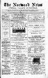 Norwood News Saturday 24 March 1877 Page 1