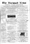 Norwood News Saturday 10 November 1877 Page 1