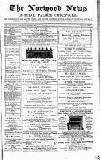 Norwood News Saturday 16 February 1878 Page 1