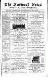 Norwood News Saturday 23 February 1878 Page 1