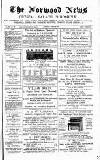 Norwood News Saturday 30 March 1878 Page 1