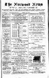 Norwood News Saturday 27 July 1878 Page 1