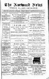 Norwood News Saturday 12 October 1878 Page 1