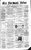 Norwood News Saturday 28 August 1880 Page 1