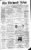 Norwood News Saturday 25 September 1880 Page 1