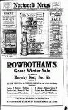 Norwood News Friday 30 December 1921 Page 1