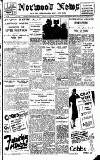 Norwood News Friday 22 October 1937 Page 1
