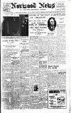 Norwood News Friday 27 January 1939 Page 1