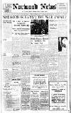 Norwood News Friday 08 September 1939 Page 1