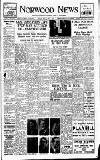 Norwood News Friday 02 May 1952 Page 1